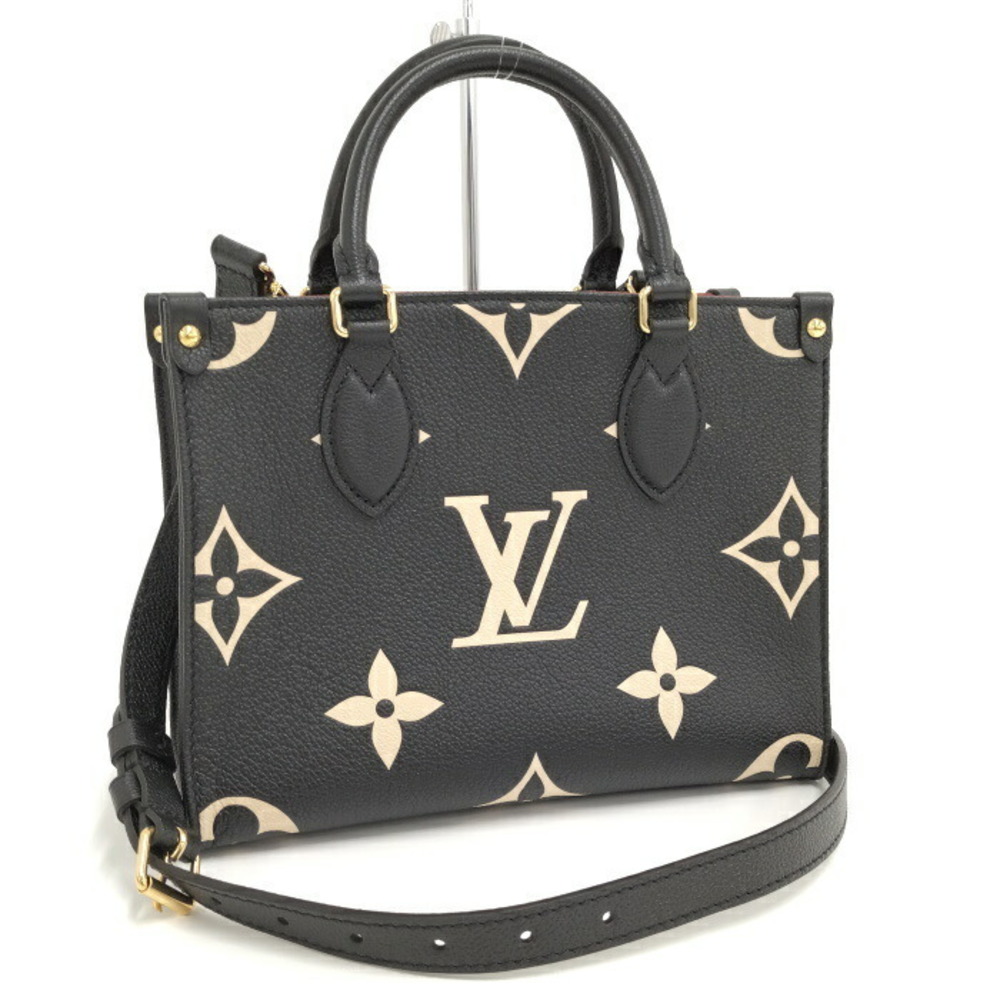 Louis Vuitton Onthego PM Monogram Emplant Shoulder Bag